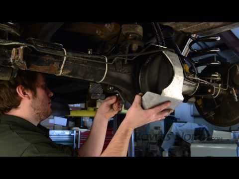 Land Rover Rear Differential Guard Install