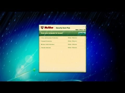 how to turn mcafee off windows 8