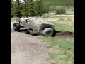 Jeep in mud Jeep in mud