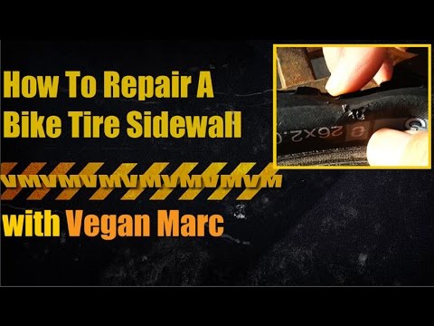 how to repair tyre sidewall damage