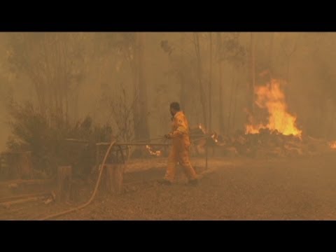 NSW - Officials say hundreds of homes may have been lost as New South Wales suffers one of its worst bushfire days in recent memory. Read more here: http://ab.co/1...