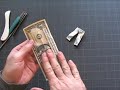 Видеосхема оригами из денег - штаны