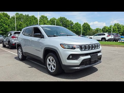Used 2024 Silver Zynith Metallic Clearco JEEP LATITUDE image 1