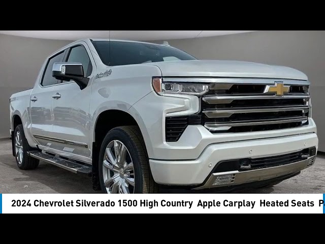 2024 Chevrolet Silverado 1500 High Country | Apple Carplay in Cars & Trucks in Saskatoon