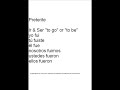 Preterite Conjugations draft copy Preterite Conjugations draft copy