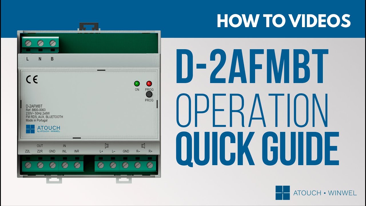 Guia Rápido de Operação
