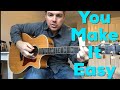 You Make It Easy | Jason Aldean | Beginner Guitar Lesson