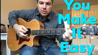 You Make It Easy | Jason Aldean | Beginner Guitar Lesson