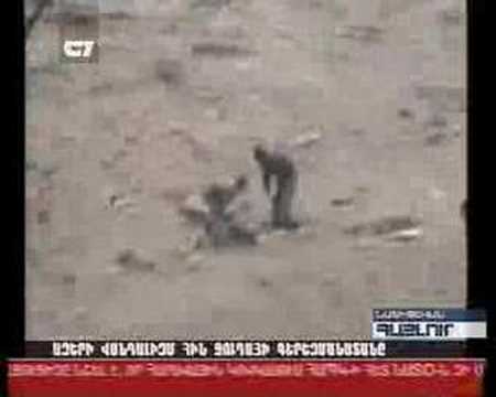 Destruction Of Armenian Cross Rocks