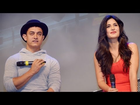 Aamir Khan and Katrina Kaif unveiled Dhoom 3 Celebrity dolls by Mattel Toys