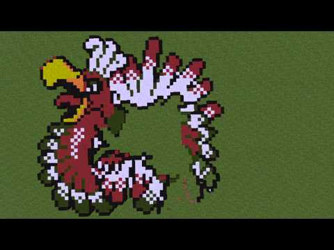 how to make ho oh in minecraft