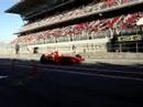 Montmelo F1 tests 14-02-2007 Ferrari pitlane Montmelo F1 tests 14-02-2007 Ferrari pitlane
