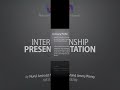 Internship Presentation