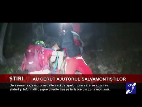 Tot mai multe apeluri către Salvamont