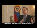 wawancara dengan presiden alvaro uribe