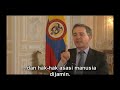 wawancara dengan presiden alvaro uribe