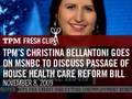 TPM's Christina Bellantoni Goes on MSNBC to Discuss Passage of the House Health Care Reform Bill