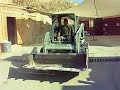 Wheelie in a bobcat Wheelie in a bobcat