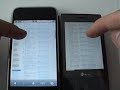 HTC Touch Diamond - iPhone Browser Geschwindigkeit