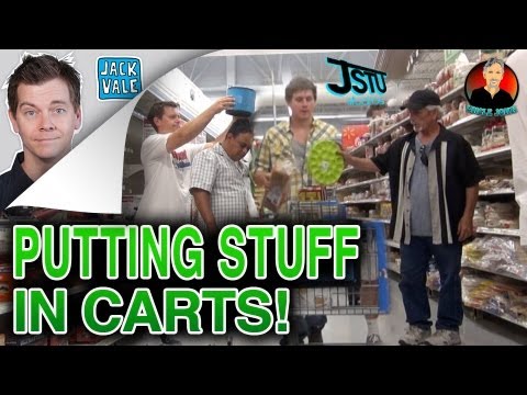 Prank - Uncle John, Justin and myself went to the store and tried to sneak as many things as possible into peoples shopping baskets! WITHOUT THEM KNOWING! Sometimes ...