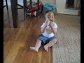 Geoffrey Jr. Takes his first steps!