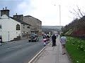 Britannia Coconutters Bacup outside Marios
