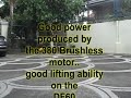 Walkera DF60  outside flight test with 380S brushless
