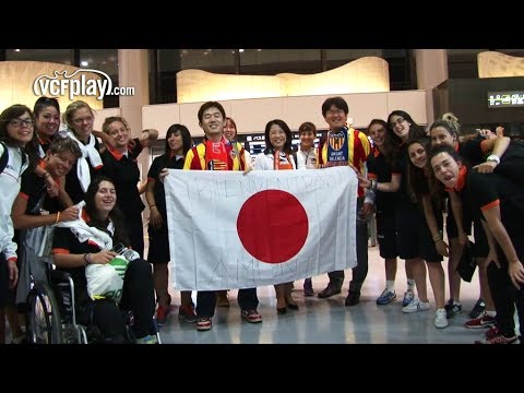 Valencia CF: Japón recibe con cariño al VCF Femenino