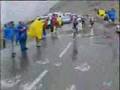 Pantani vuela en el Galibier.