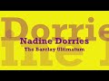 Nadine Dorries
