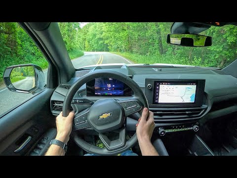 2024 Chevrolet Silverado EV Work Truck - POV First Drive (Binaural Audio)