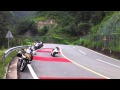 Near fatal motorcycle crash