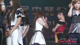 [Fancam] SNSD YOONA JESSICA - TALK @111108 KBS Korea China Music Fest