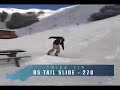 Snowboard Trick Tip BS Tailslide 270