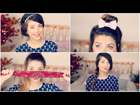 how to quick easy hairstyles