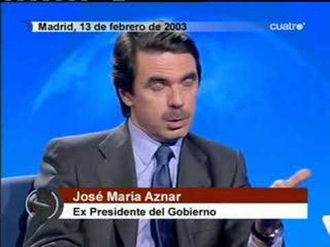 Aznar afirma (Hemeroteca 2003)