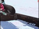 Snowboarding Tricks: 5-O Grinds : Snowboarding: Toe Side 5-0 Handrail Grind Approach