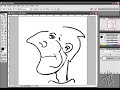 Following the flow sketching