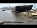 Bludworth Marine Acid Barge Launch Orange Texas shipyard