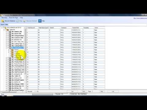 how to recover mdf file in sql server 2008