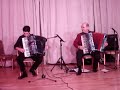 Gary blair snr and jnr playing accordion duet