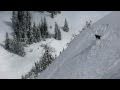 Skiing Fantasy Ridge - Avalanche ski patrol