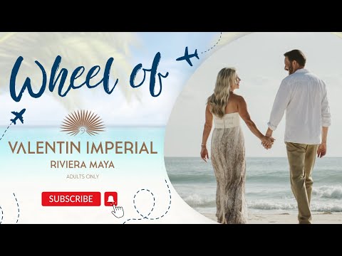 Wheel of Valentin Imperial Riviera Maya! 