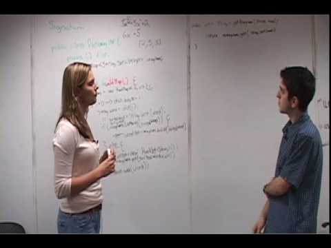 coding - Cracking the Technical Interview (Video) is one-hour long video to show you what a Google/Microsoft-style interview is like, and what you should and shouldn'...