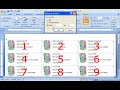 Word 2007 Demo: Part 4, Create mailing labels