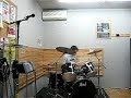 Eu na batera