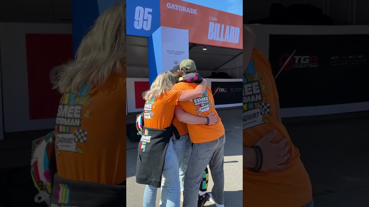 Moments like this 🥹 Esmee Kosterman celebrates her best-ever F1 Academy finish! #F1ACADEMY #DutchGP