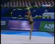 Natalia Godunko Ribbon Final Baku World Championships 2005