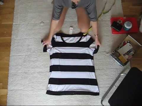 how to make an xl shirt fit