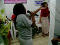 Jeova usando os vasos na festa da IPDA de Jardim Esperança Sakvador/Ba